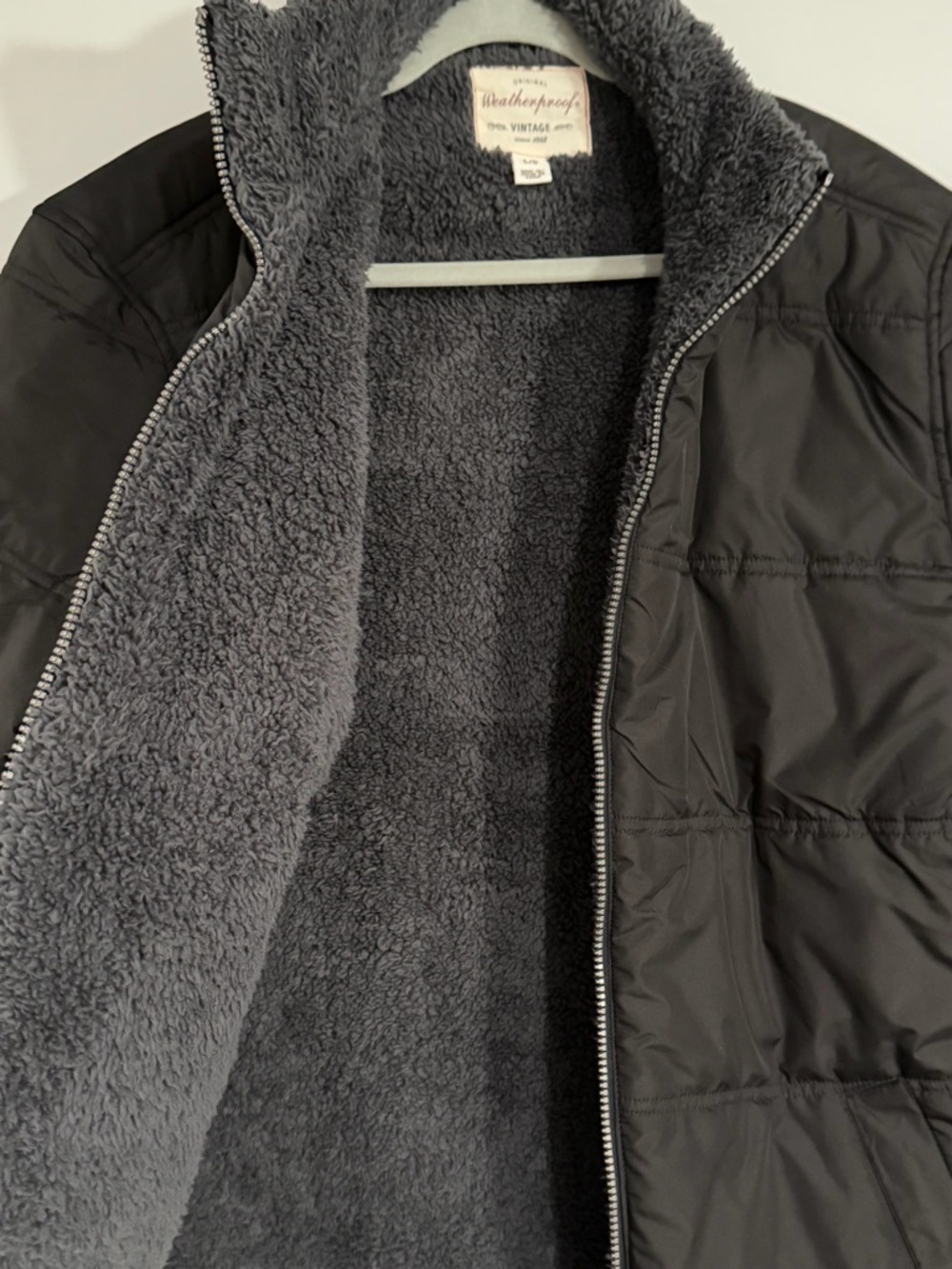 Weatherproof Men's sz LBlack Insulated Puffer Jacket - Picture 2 of 7